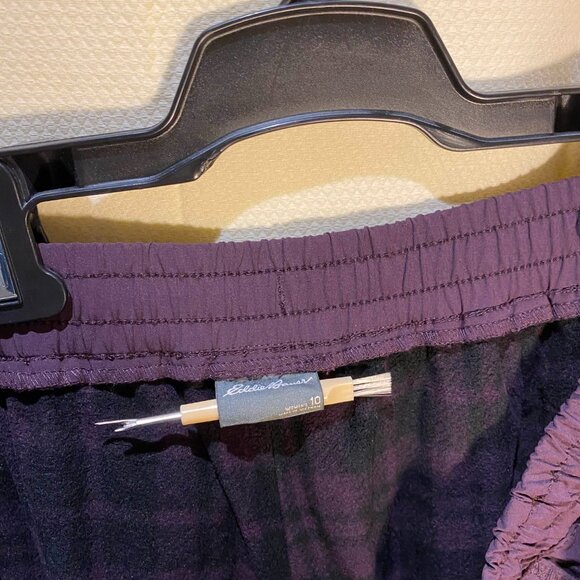 GapKids Purple Fleece Lined Pants - Picture 4 of 7